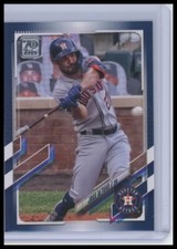 2021 Topps #432 Jose Altuve Royal Blue