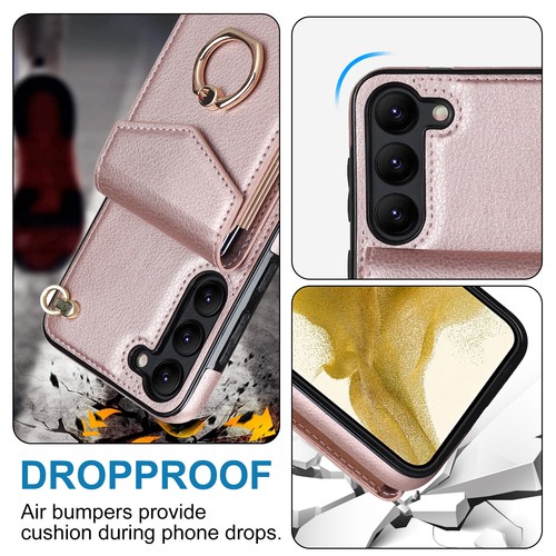 For Samsung Galaxy A42 A50 A51 A52 A53 A54 Ring Holder Leather Wallet Case Cover - Picture 13 of 66