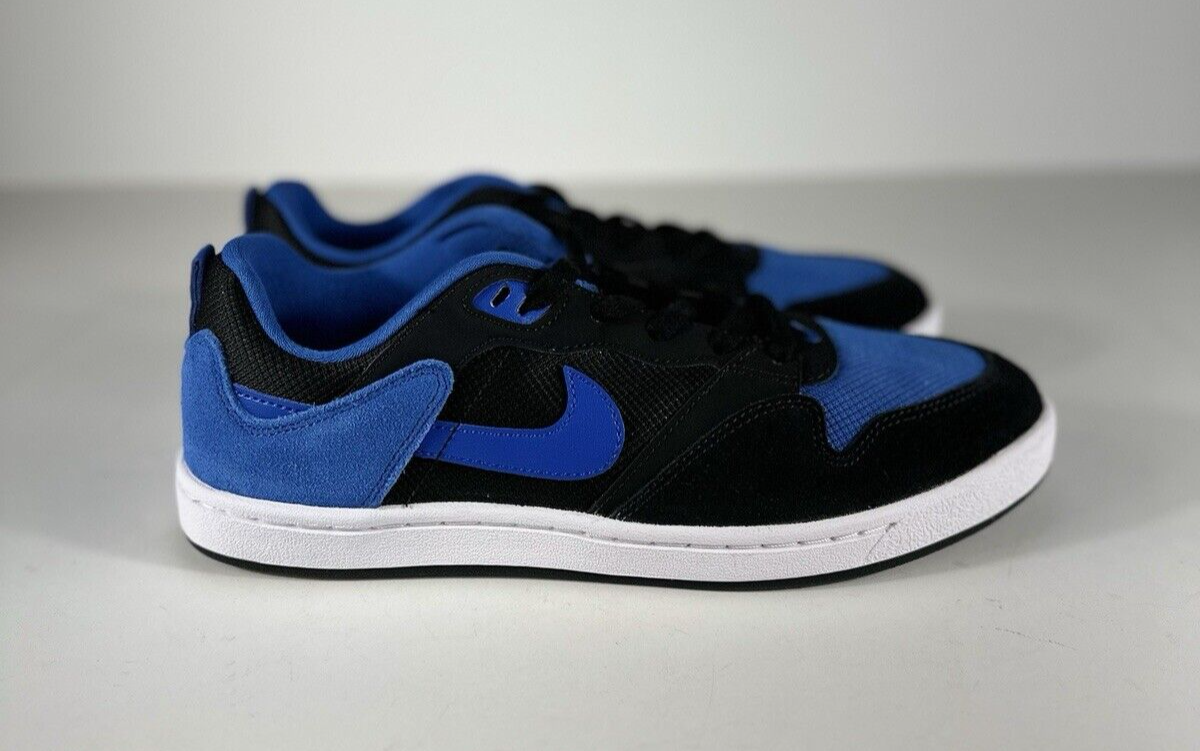 Nike SB Alleyoop Skate Shoe Blue/ Black Solarsoft CJ0882-004  display picture 2