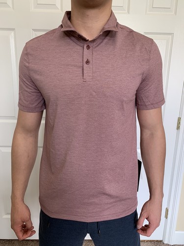 Lululemon Men Size S Evolution Polo 