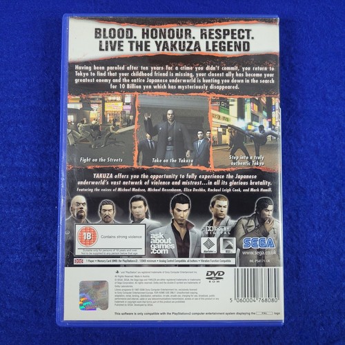 ps2 YAKUZA Juego Playstation Versión PAL - Imagen 3 de 6