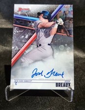 JOSH BREAUX 2018 Bowman's Best Prospect AUTO RC NEW YORK YANKEES CARD# B18-KRO