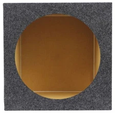 Rockville RSQ12S 0.75 Cu Ft, Single 12" Sealed 3/4" MDF Car Sub Enclosure Box