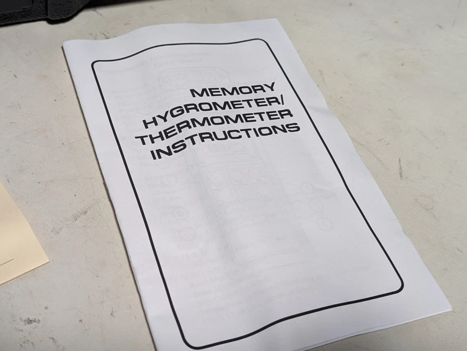 Control 4185 Digitales rückführbares Hygrometer mit Kalibrierzertifikat - Bild 3 von 4