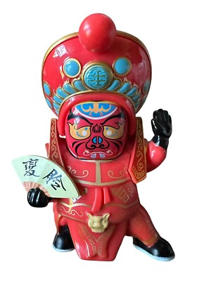 Chinese Opera Face Changing Doll Sichuan Peking Figure Toy Keychain
