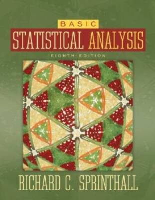 Basic Statistical Analysis (8th Edition) - Hardcover - VERY GOOD