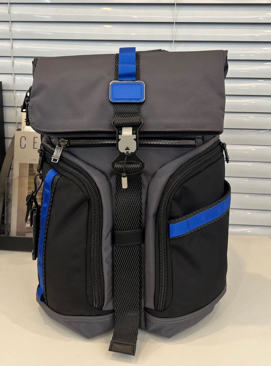 TUMI Logistic ALPHA BRAVO 232759 Backpack Genuine Black Blue