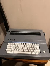 Smith Corona SL-500 Vintage Electric Portable Word Processr Cover -TESTED Works