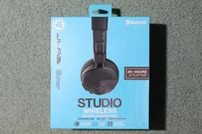 JLab Studio Bluetooth Wireless On-Ear Headphones - Black - BRAND NEW!