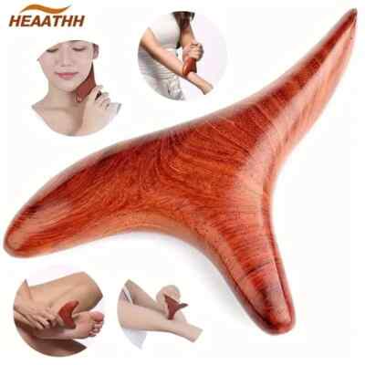 Holz Triggerpunkt Massage Gua Sha Werkzeug Massager Entspannung Durchblutung