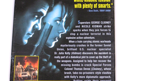 The Peacemaker VHS 1998 George Clooney, Nicole Kidman VHS Factory Sealed / New - Picture 4 of 6