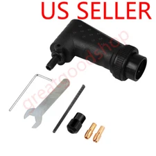 Right Angle Converter Rotary Tool Adapter Attachment for Dremel Electric Grinder