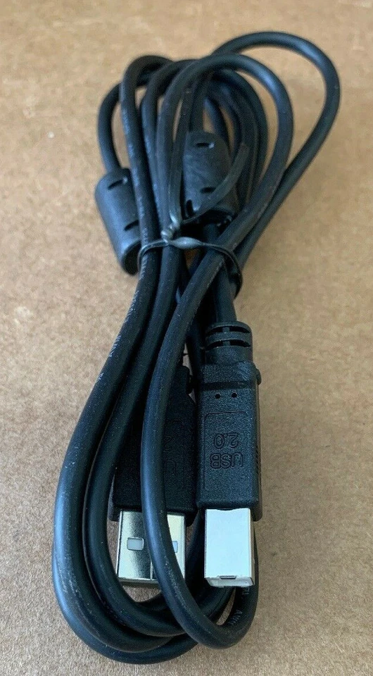 Cable de impresora USB 2.0 A B cable HP 6FT Foto 2 de 3