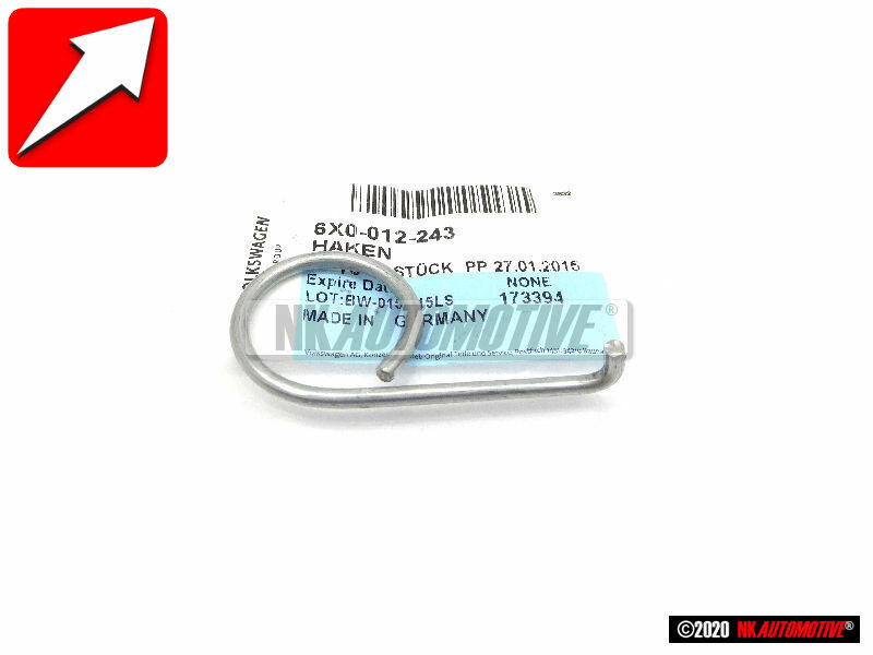 Genuine VW Wheel Centre Center Cap Removal Tool Extractor 6X0012243