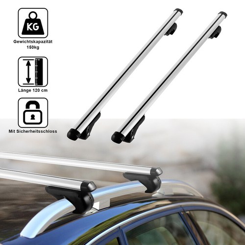 ACE-1 Dachträger Für Honda CR-V 1997-2001 - Aluminium Gepäckträger Schwarz 2 Stangen