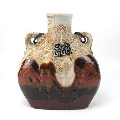 CARSTENS LUXUS Keramik Vase + Kette 60er Jahre Design Pottery Vintage Retro WGP