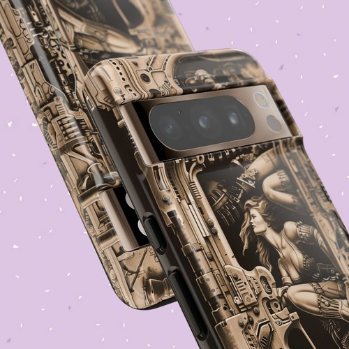 Cyberpunk Graphic Tough Case, Phone Case for iPhone, Galaxy Phones, Google Pixel - Picture 129 of 245