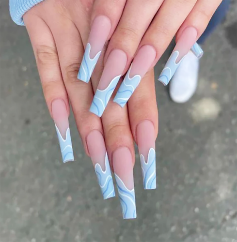 24 Piece Nail Art Press On Tips Fake Nail Tips False Nails Pick Your Style! - 第 6/56 張圖片