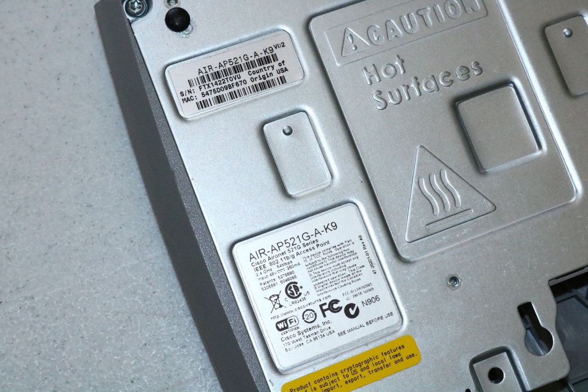 Cisco Aironet Wireless Access Point air-ap512g-a-k9 HL | eBay