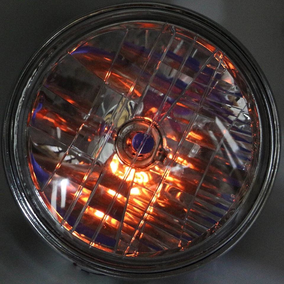 Lámpara de faro de moto de 7" para Honda CB600F CB900F Hawk II 400 Interceptor VTR Foto 3 de 4