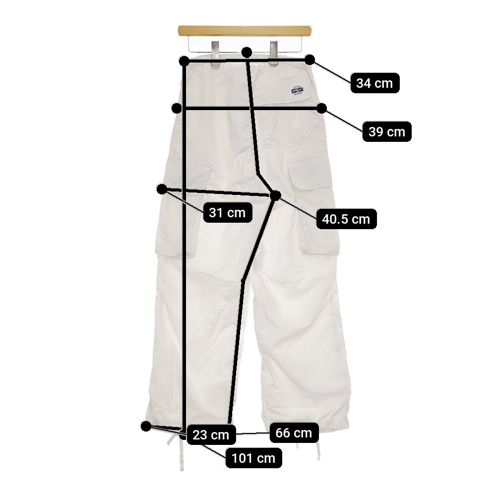 ARMY TWILL NYLON OX Cargo PT AM-2315004-SPK Nylon cargo pants 