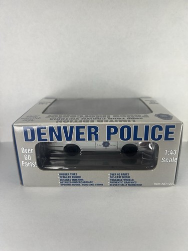 gearbox collectables 1:43 ford crown victoria police interceptor denver BNIB - Picture 4 of 6