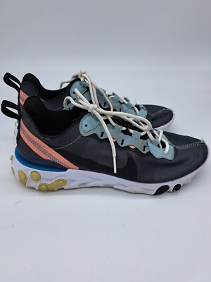Nike React Element 55 BQ6166-300 Men’s Size 13 Ocean Cube Athletic Running Shoes Buy Nike React Element 55  main image 3