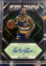 FAT LEVER 2022-23 PANINI OBSIDIAN GALAXY INK GREEN PRIZM AUTOGRAPH AUTO /25