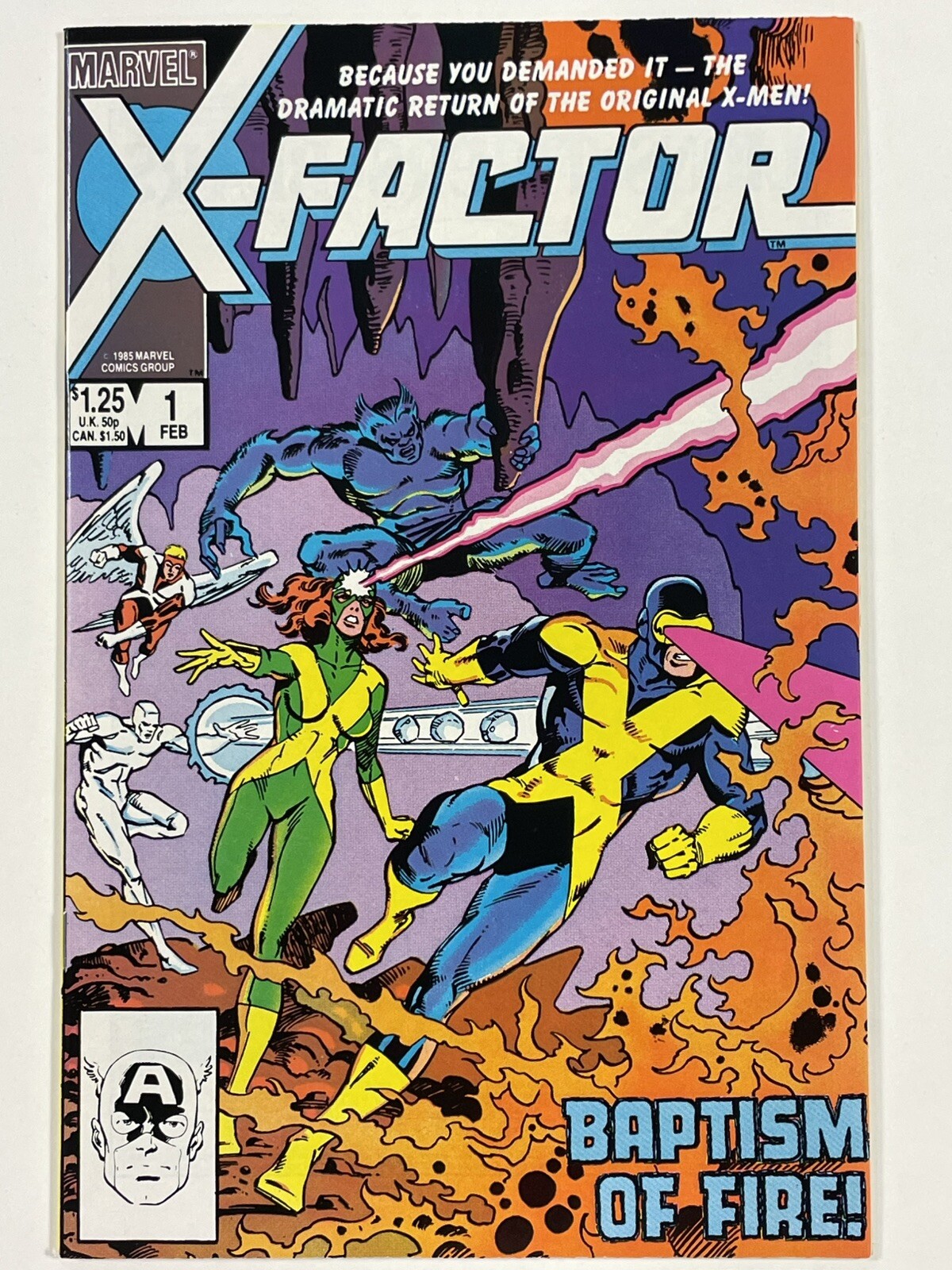 X-Factor #1 Marvel Comics 1986 First Issue Classic Series