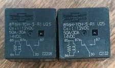 2x Song Chuan 896H-1CH-S-R1 Relay 5-Pin 12VDC