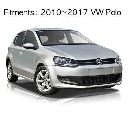 Anti Slip Dash Mat Cover Black Color for 2010 ~ 2017 Volkswagen VW Polo MK5 6R - Picture 10 of 10