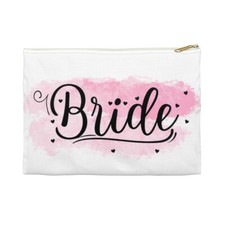 Bride Accessory Pouch  Bride Make up bag gift