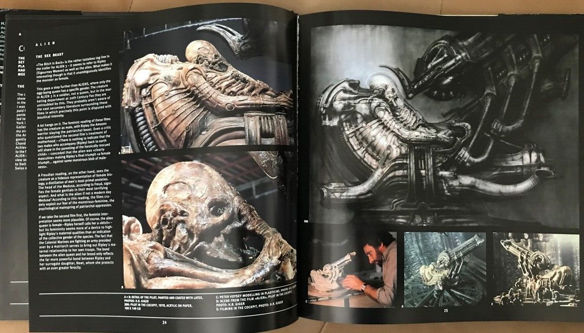 H.R. GIGER'S FILM DESIGN hardcover (Bookstore return) | eBay