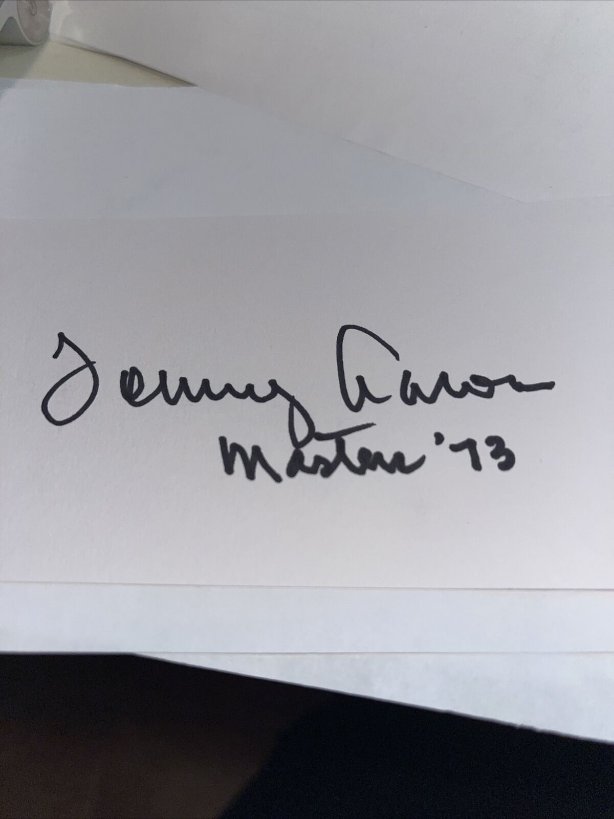 Tommy Aaron Masters Winner index 3x5 Signed Card Al Latest item sold out.