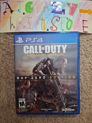 Call Of Duty Advanced Warfare Sony PS4 Video Games Shooter Activision