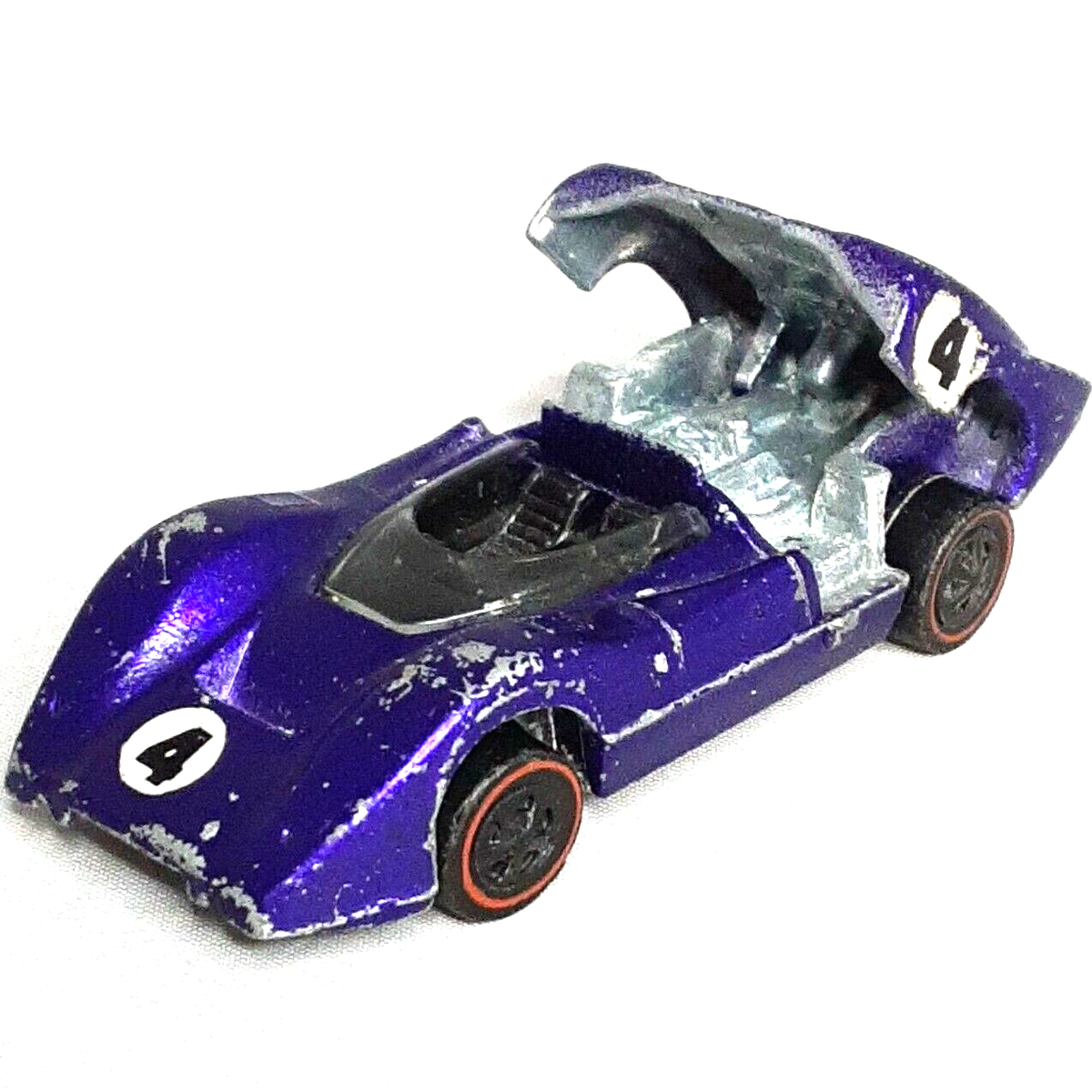 Hot Wheels Redline McLaren M6A Car 1968 Purple Made in United