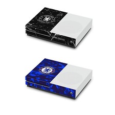 OFFICIAL CHELSEA FOOTBALL CLUB MIXED LOGO VINYL SKIN FOR XBOX ONE S CONSOLE