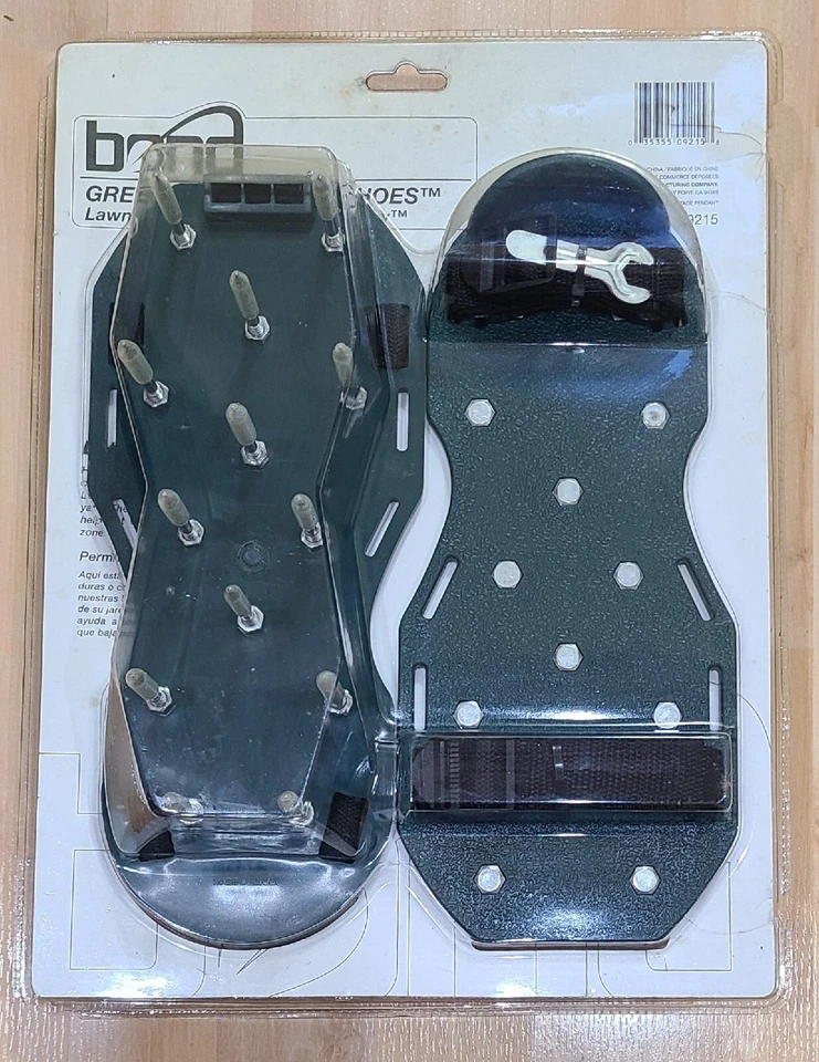 Bond 9215 绿色巨型钉曝气鞋带编织带 全新 — 第 2/4 张图片