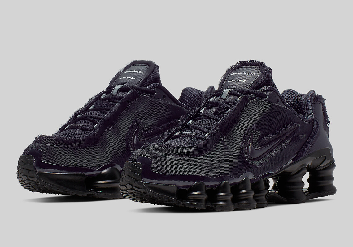 NIKE SHOX TL/ COMME DES GARCONS BLCK/BLCK [CJ0546 001] US WMN SZ 8.5