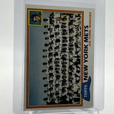 1981 Topps New York Mets Checklist Baseball Card #681 NM-Mint FREE SHIPPING