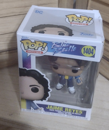 Funko Pop Películas Escarabajo Azul Jaime Reyes #1404 Figura Vinilo NUEVO en Caja Dañada - Imagen 2 de 11