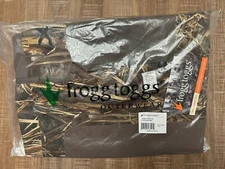 New FROGG TOGGS FTX ELITE Waterproof Bibs Size Large Realtree 7 Camouflage