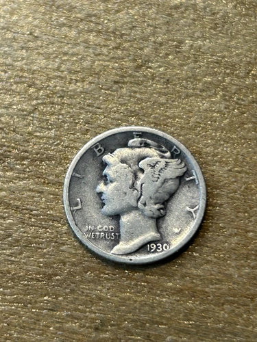1930 Mercury Dime VG
