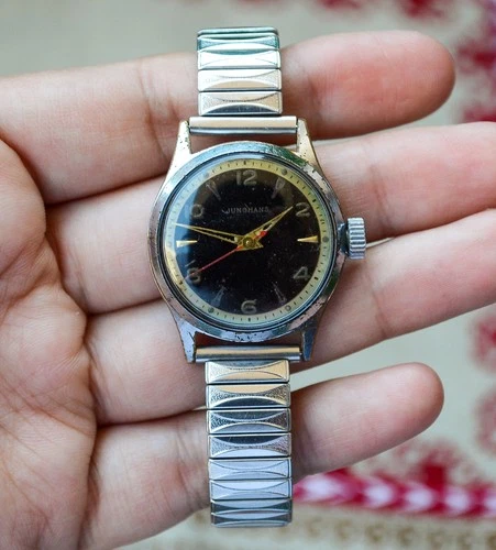 1950's JUNGHANS Vintage MILITARY Mechanical GERMAN Wristwatch