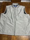 Apt. 9 Herren Weste mit Fleecefutter Gr. XXL grau Lagenlook durchgehender Reißverschluss