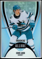2025-26 Allure Hockey Cam Lund RC San Jose Sharks 