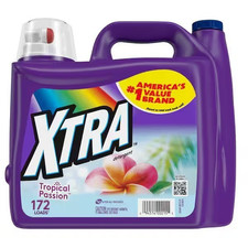 Tropical Passion Liquid Laundry Detergent 206.4 oz – 172 Loads, HE Compatible.