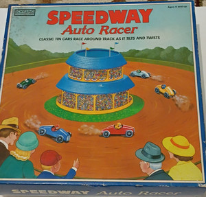 Schylling Speedway Auto Racer Tin Wind-Up Vintage Reproduction Toy