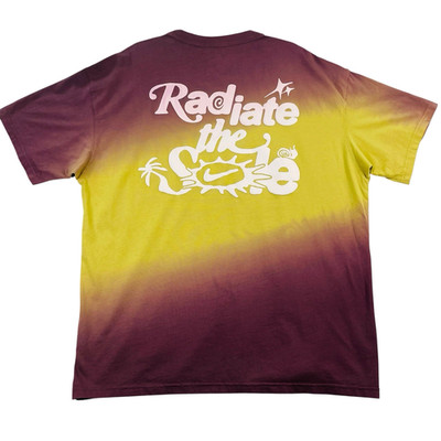 Nike T-Shirt Men XL Dunk Dip Tie Dye Radiate The Sole Sun Graphic Tee IH1151 New