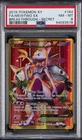 2015 POKEMON XY BREAKTHROUGH SECRET #164 FULL ART/MEWTWO EX PSA 8